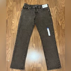 Arizona Jean co Brown Denim straight cut vintage look size 30x30